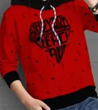 Cotton Blend Hood Neck Sweatshirts for Boys 