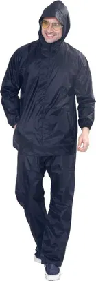 Solid Polyester Raincoat for Men & Women 