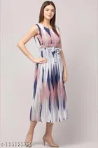 Pretty Sleeveless Georgette Kurti for Women 