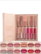 Set of 12 | Velvet Matte Liquid Lipstick | Waterproof & Non-Stick | Nude Glossy Lip Combo for Women