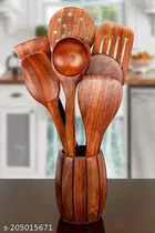 Wooden Cooking Spoon Set 