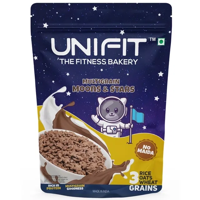 यूनिफिट मल्टीग्रेन मून एंड स्टार्स 375 g