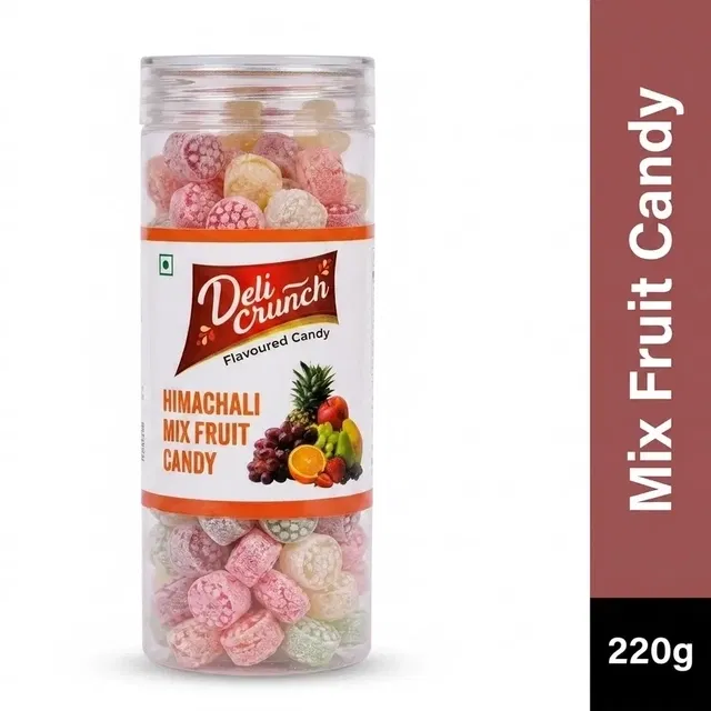 DeliCrunch Himachali Mix Fruit Candy 220 g