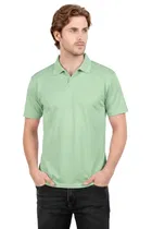 Polyester T-shirt for Men, Green 