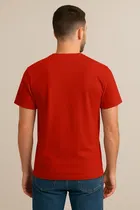 Round Neck Printed T-Shirt for Men, Set of 2 