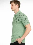 Polo Printed Cotton Blend T-shirt for Men 