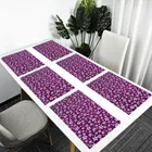 PVC Printed Dining Table Placemats 