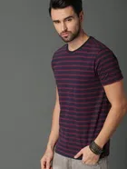Round Neck Striped T-Shirt for Men 