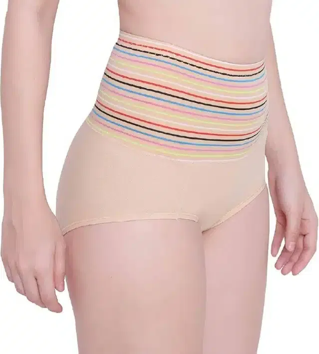 High Waist Panty for Women (Assorted, S)