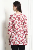Cotton Printed Top for Women 