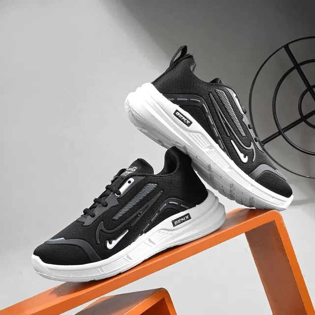 Sports Shoes for Kids (Black, 5)