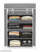 Metal 4 Layer Collapsible Multipurpose Rack (Grey)