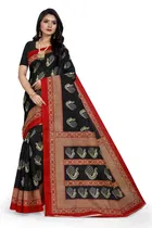 Silk Printed Saree for Women 
