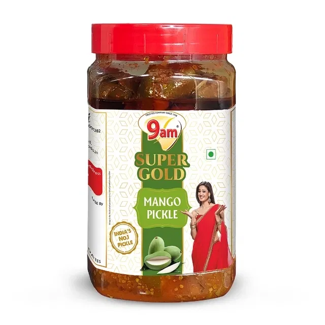 9 Am Super Gold Mango Pickle 900 g