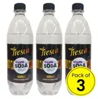 Fresca Club Soda 3X600 ml (Pack of 3)