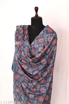 Art Silk Printed Dupatta for Women & Girls, Grey 