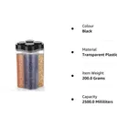 4 Section Kitchen Storage Container Set for Dal/Food/Pasta/Grocery/Namkeen- 2500ml, Pack of 2