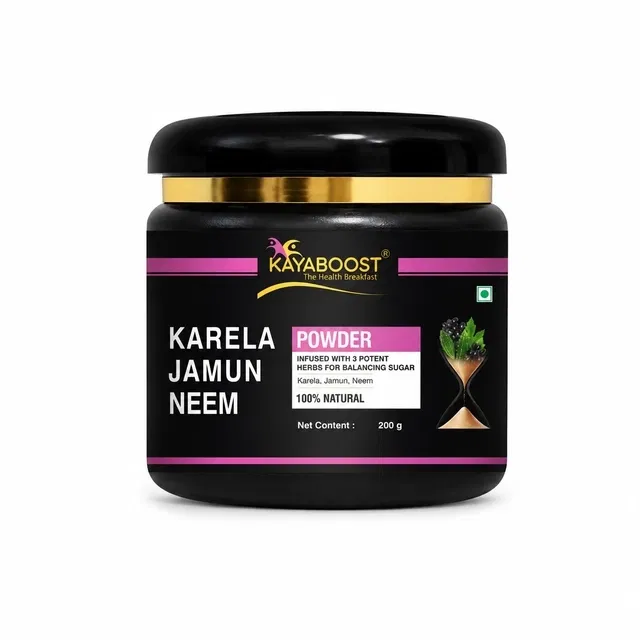 KayaBoost Neem Karela Jamun Powder [200 g]