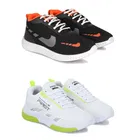 Sports Shoes for Men, Multicolor, Pack of 2 