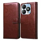 Artificial Leather Lava Blaze Curve - Lxx505 Flip Cover 