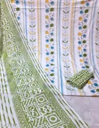 Cotton Printed Unstitched Dress Material for Women 