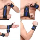 Polyester Printed Gym Bag with 2 Pcs Wristband & Shaker Bottle 