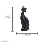 Resin Decorative Cat Showpiece 