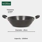 TerraHome Hard Anodised Kadhai 2300 ml 25cm