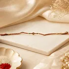 Golden Om Rakhi for Brother