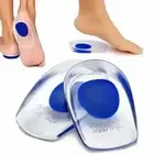 K Kudos Multicolor Gel Heel Cups Silicon Heel Pad For Heel Ankle Pain Heel Spur Shoe Support Pad For Men And Women