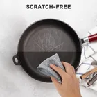 REALISTIC AIRCOOL Non-Scratch Wire Dishcloth & Cleaning Brush – Reusable & Multipurpose Scrub for Kitchen & Dishwashing, Pack of 10