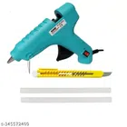 Electric Hot Melt Glue Gun with 2 Pcs Glue Stick & Paper Cutter (Multicolor, Set of 3)