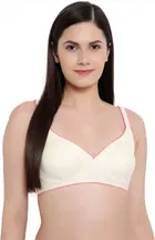 Cotton Blend Non Padded Bra for Women 