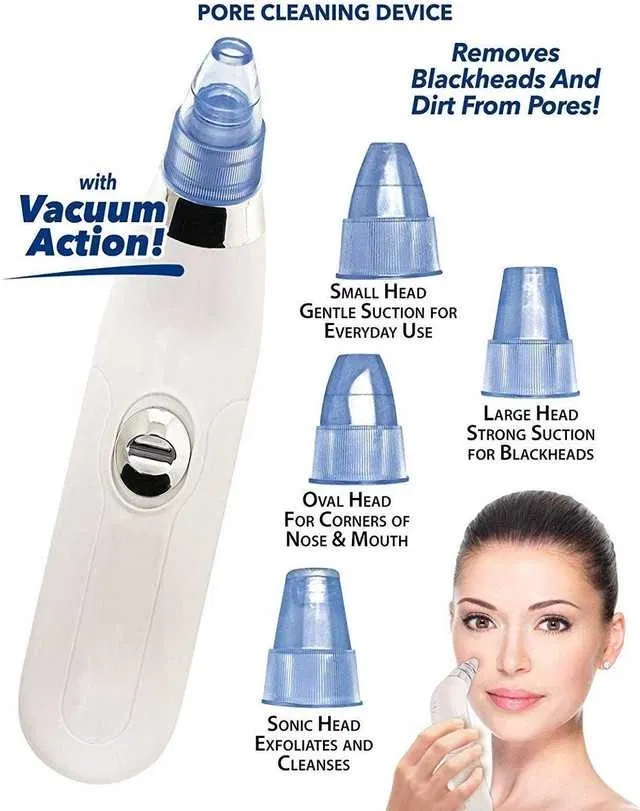 Derma Suction Multicolor-Function Blackhead Whitehead Extractor Remover Tool For Men And Women, A-135
