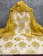 Embroidered Punjabi/All Over Suits Semi-Stitched Suits 