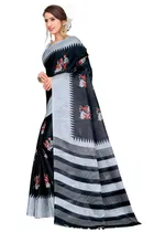 Khadi Silk Printed Saree for Women 