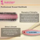 Majestique Round Blow Dry Brush for Hair Styling 