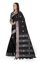 Cotton Embellished Saree for Women 