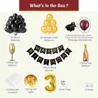 Cocktail Theme 3rd Birthday Balloon Decoration Kit , Multicolor, Pack Of 70