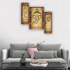 MDF 2 Pcs Designer Wall Painting for Home & Office 