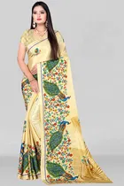 Crepe Printed Saree for Women 
