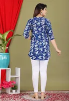 Rayon Three Quarter Sleeves Top for Women 