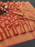 Organza Printed Saree for Women 