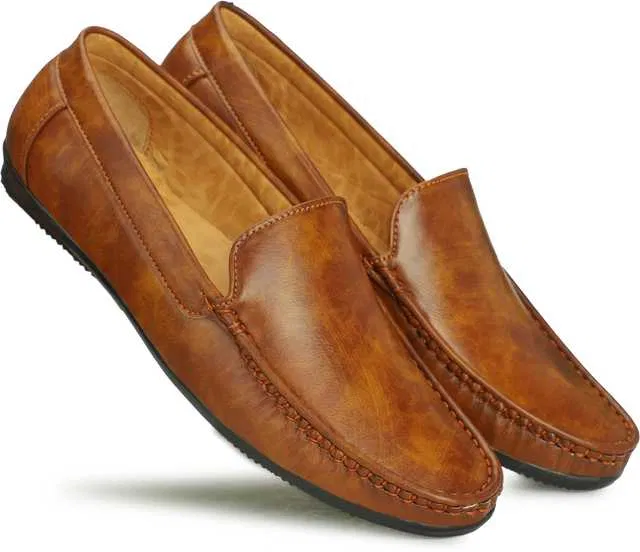 Buxton Men's Loafer (Bronze, 9) (M-43)