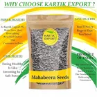 Kartik Export Mahabeera Seeds - Pignut - Vilati -Bhustrna - Sirna - Jungle Tulasi Seeds - 1Kg