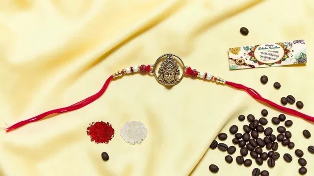 Khatu Shyam Metal Rakhi (Multicolor, Pack of 1)