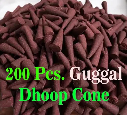 Guggal 200 Pcs Incense Cones