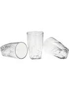 Afast Crystal clear Glass Water Glasses Set of 
