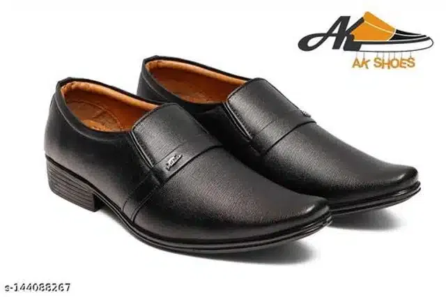 Formal Shoes for Men (Black, 6)