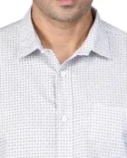 Poly Cotton Full Sleeves Printed Shirt for Men 